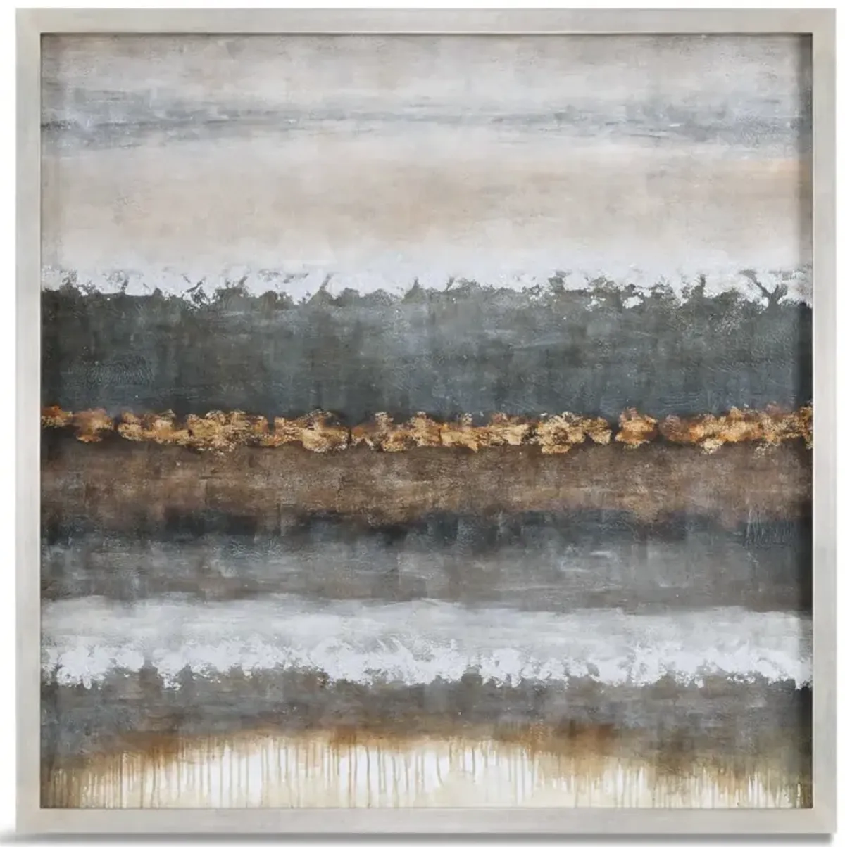 Layers Hand Painted Canvas Art