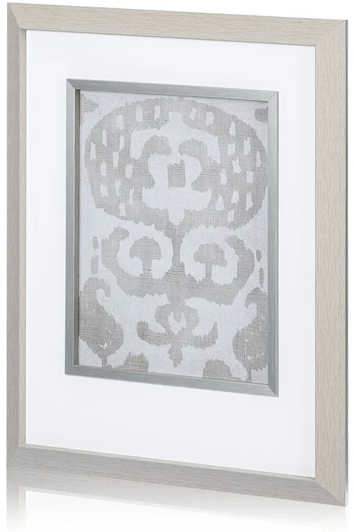 Shadow Ikat I Framed Art