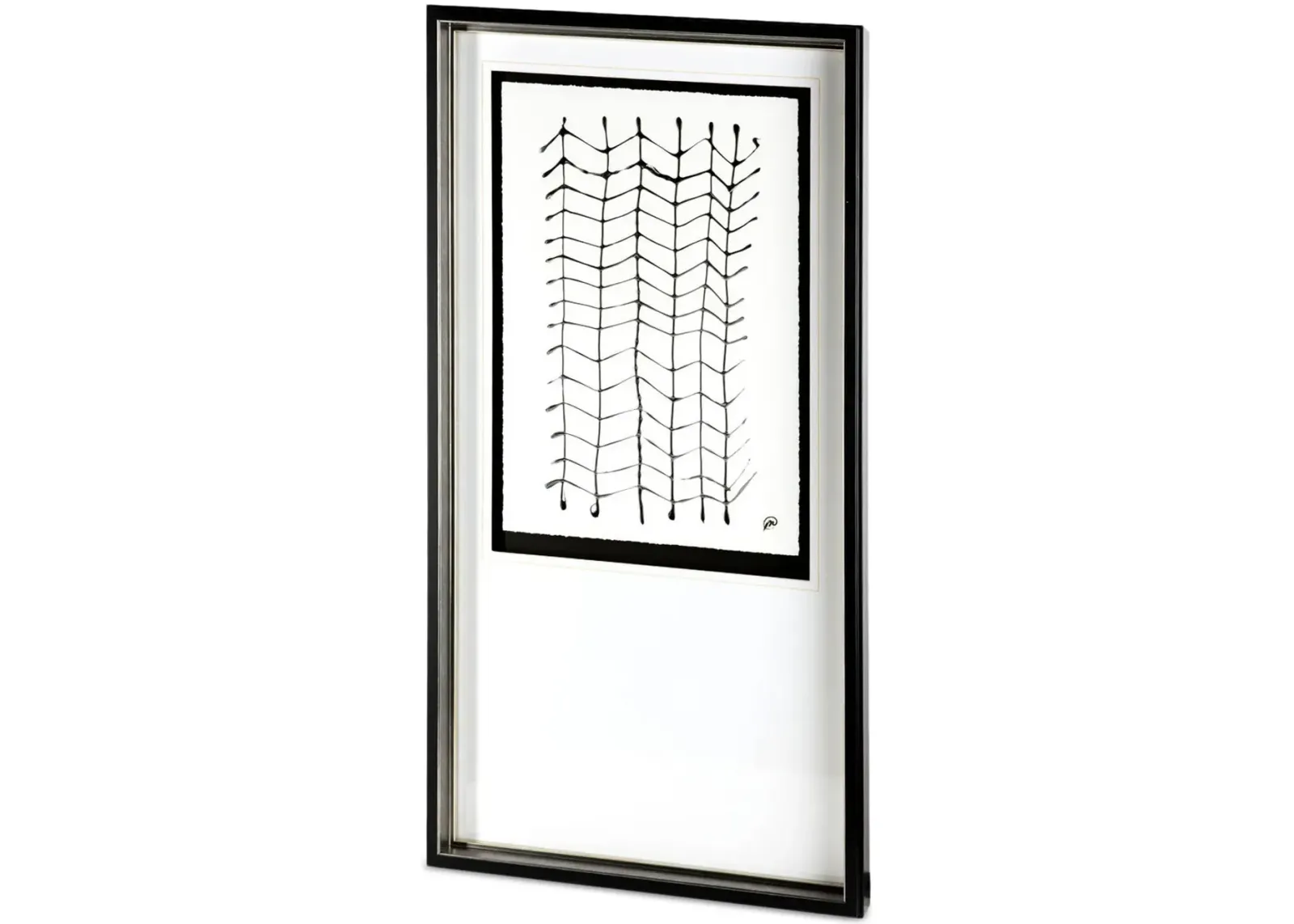 Lines I Framed Art