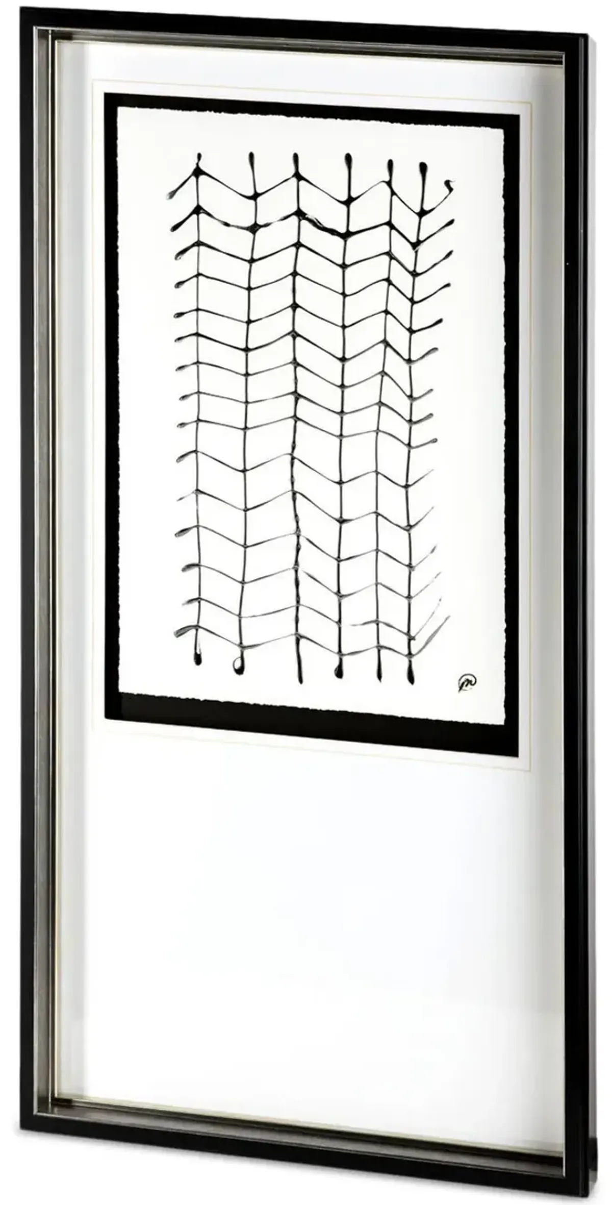 Lines I Framed Art