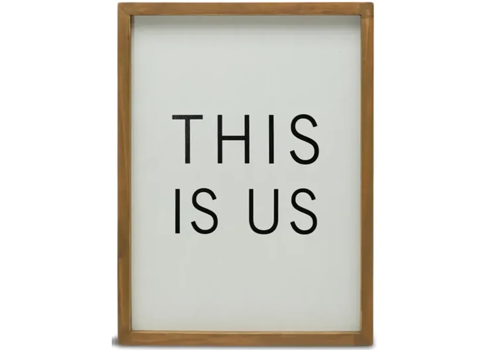 This Is Us Framed Sign