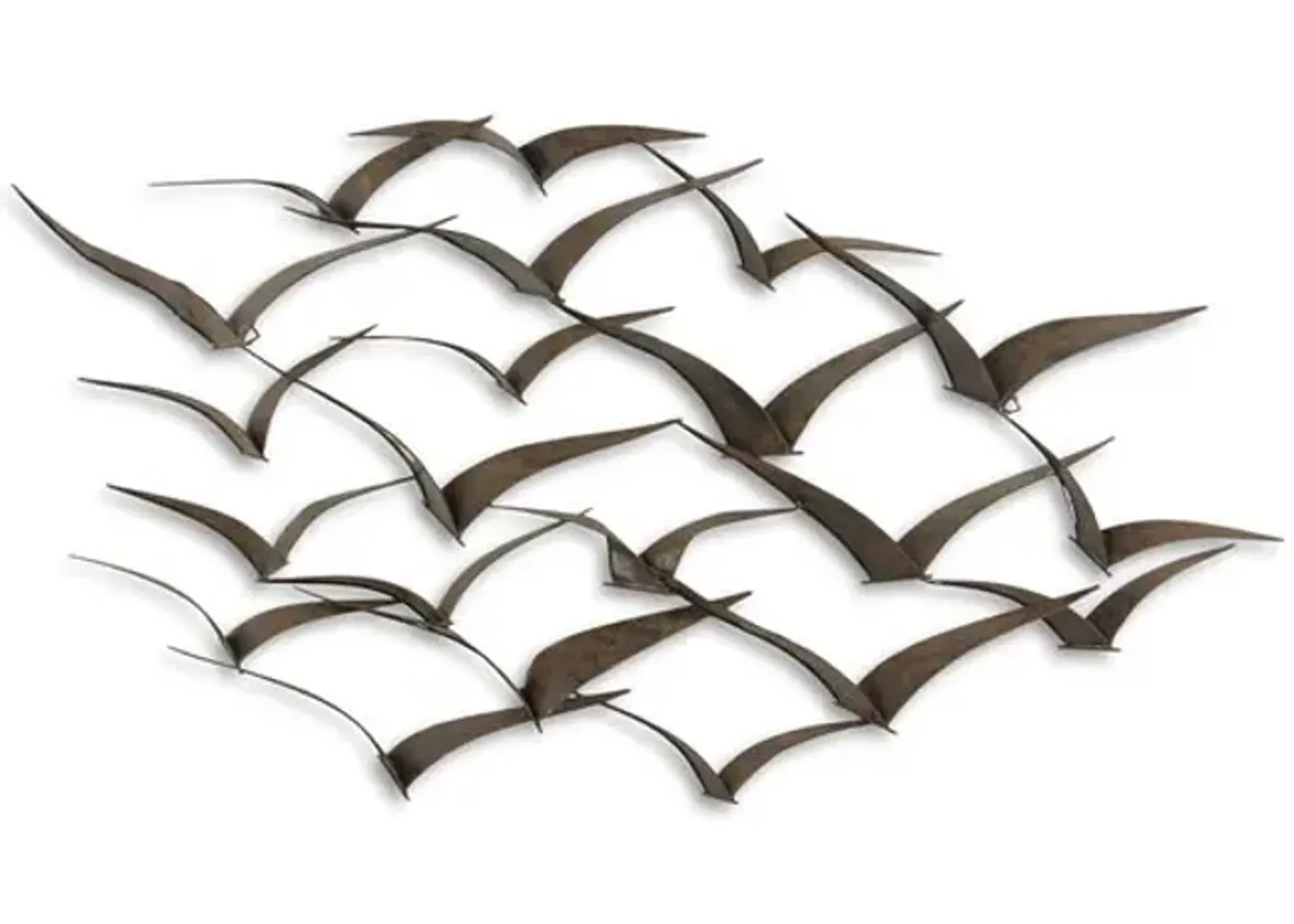 Metal Birds Wall Decor