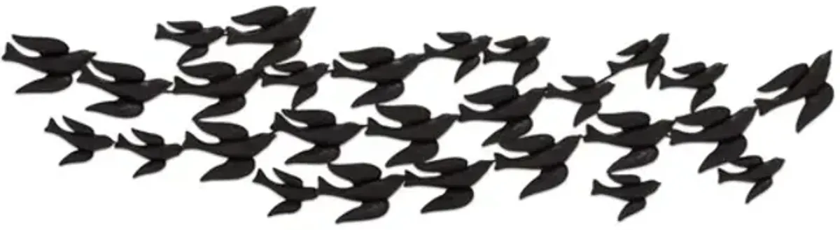 Flock Of Birds Metal Wall Decor