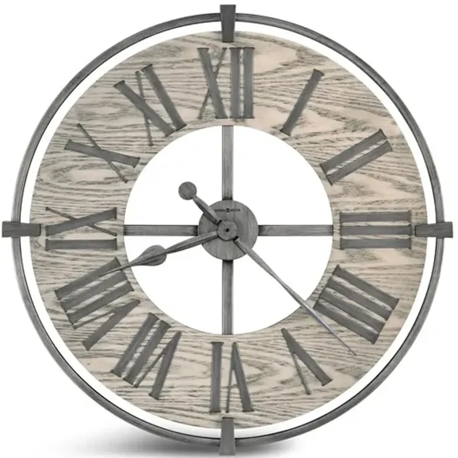 Eli Oversized Iron Clock