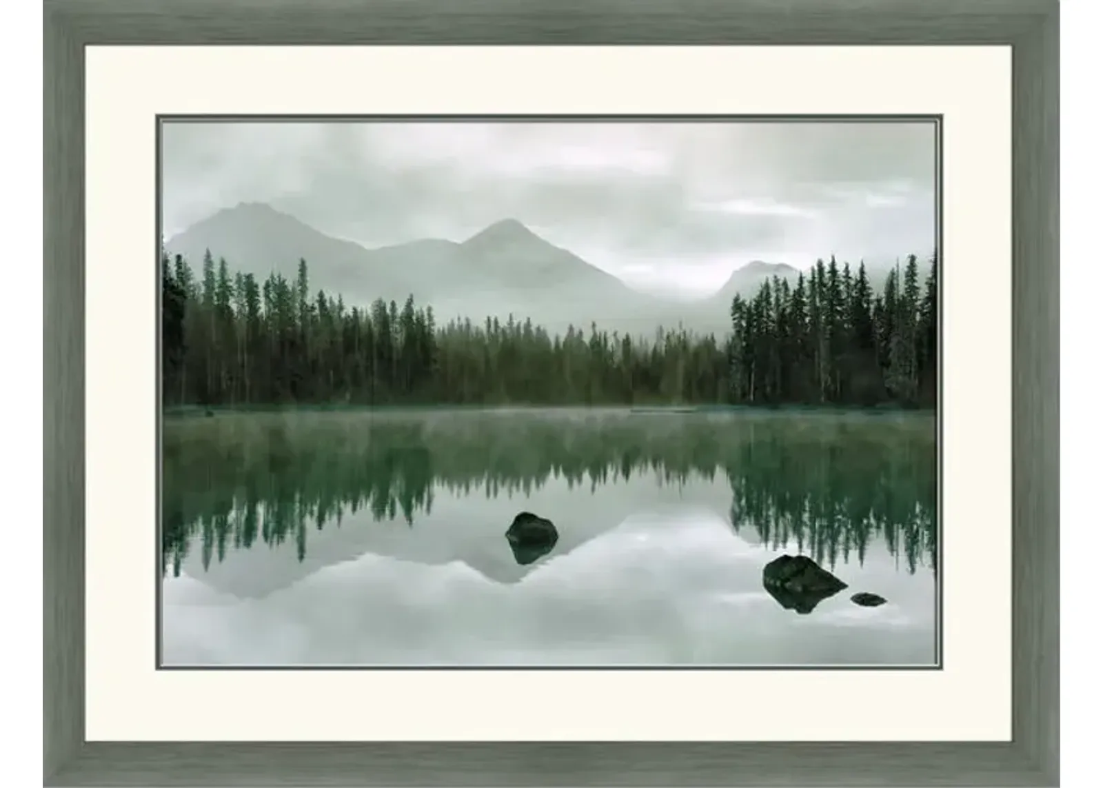 Perfect Stillness Framed Lithograph