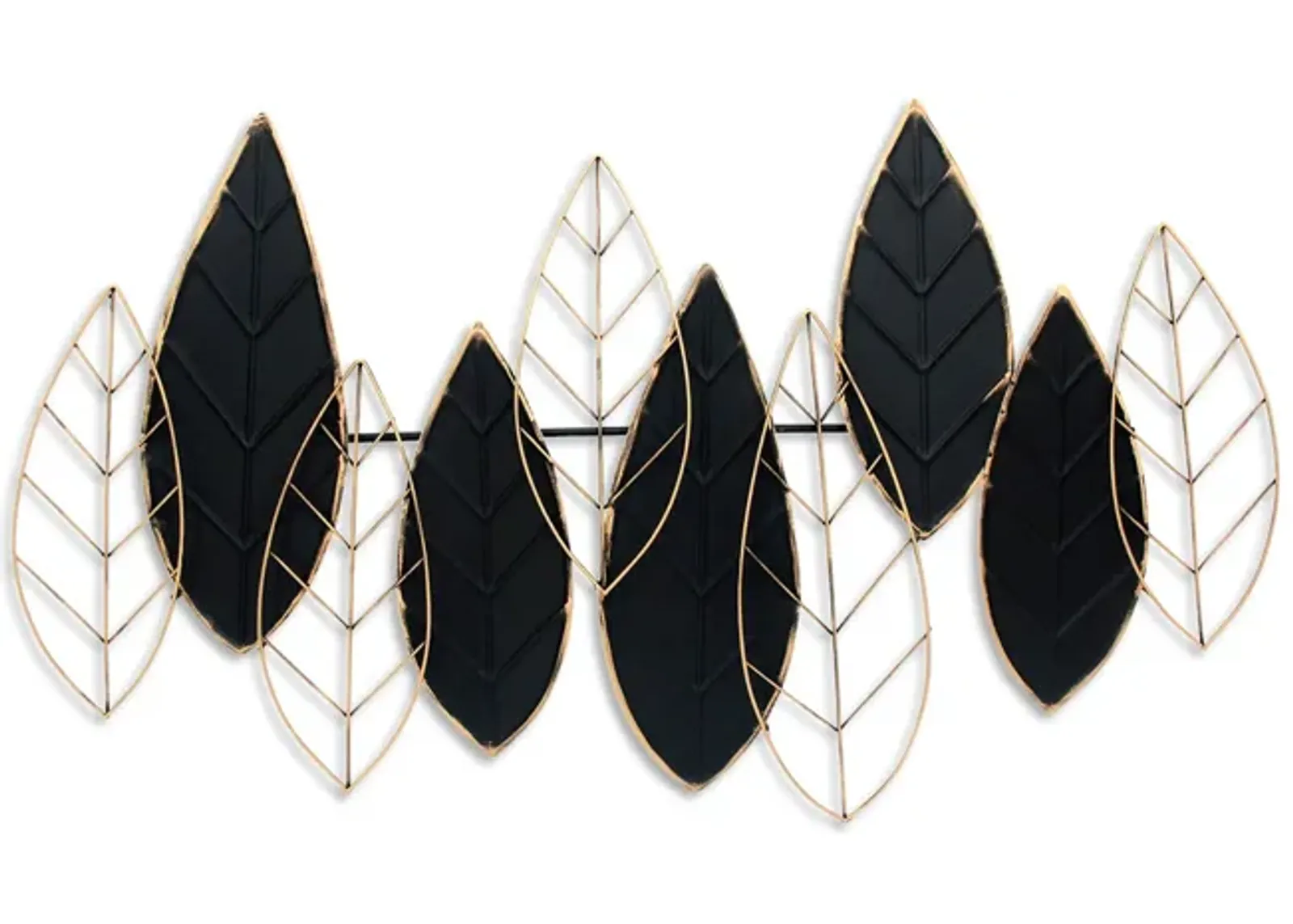 Leaf Metal Wall Decor