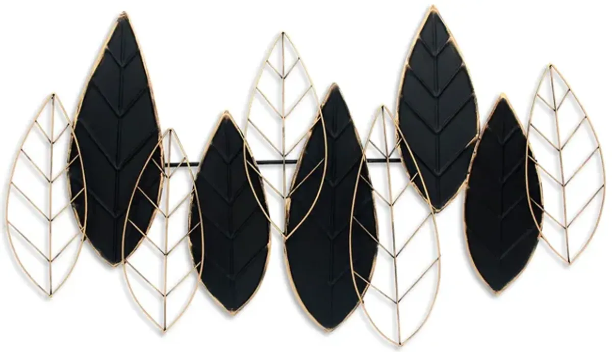 Leaf Metal Wall Decor