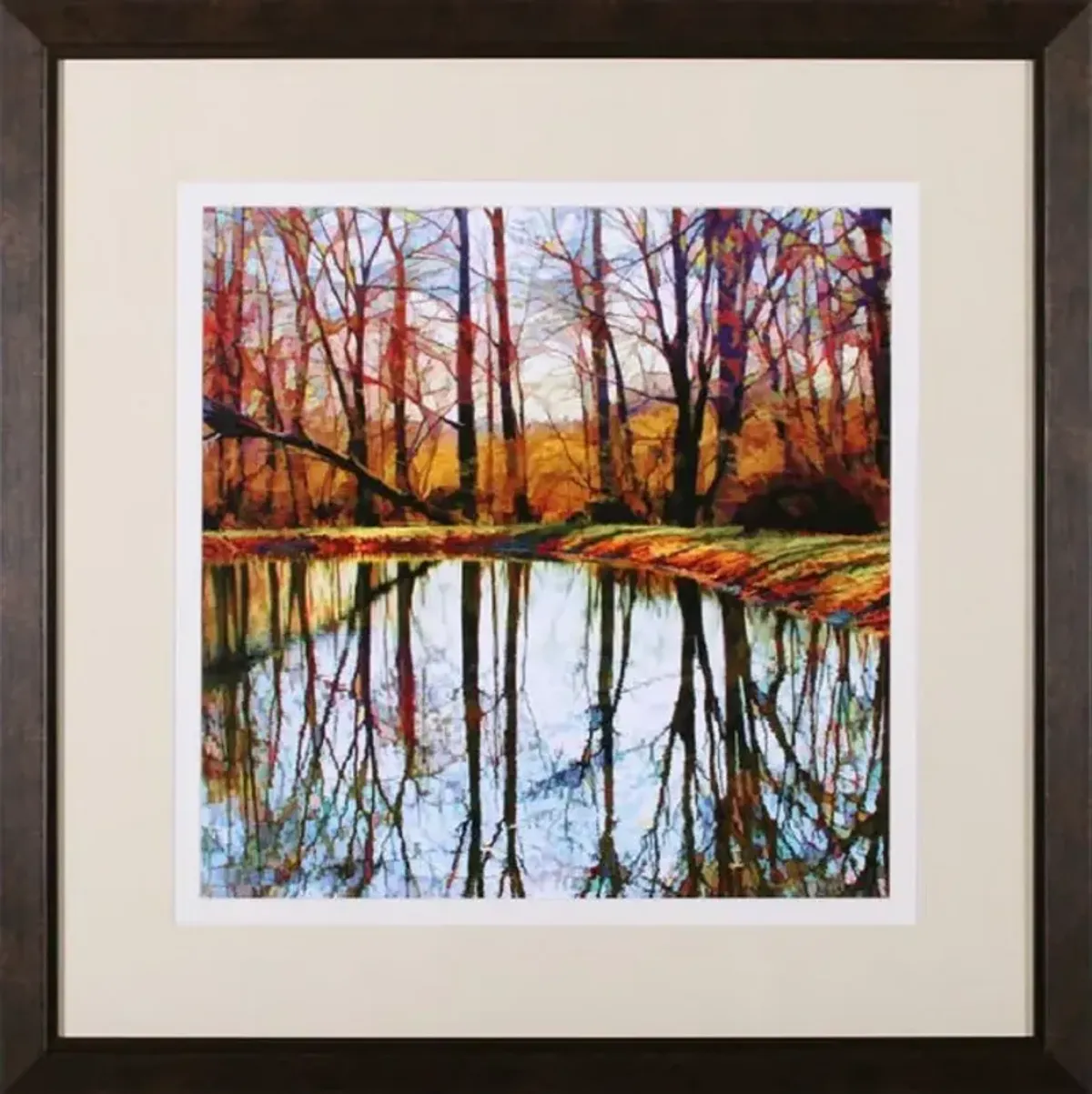 Autumn Mosaic Framed Art