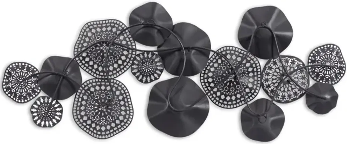 Multi-Disc Metal Wall Decor 