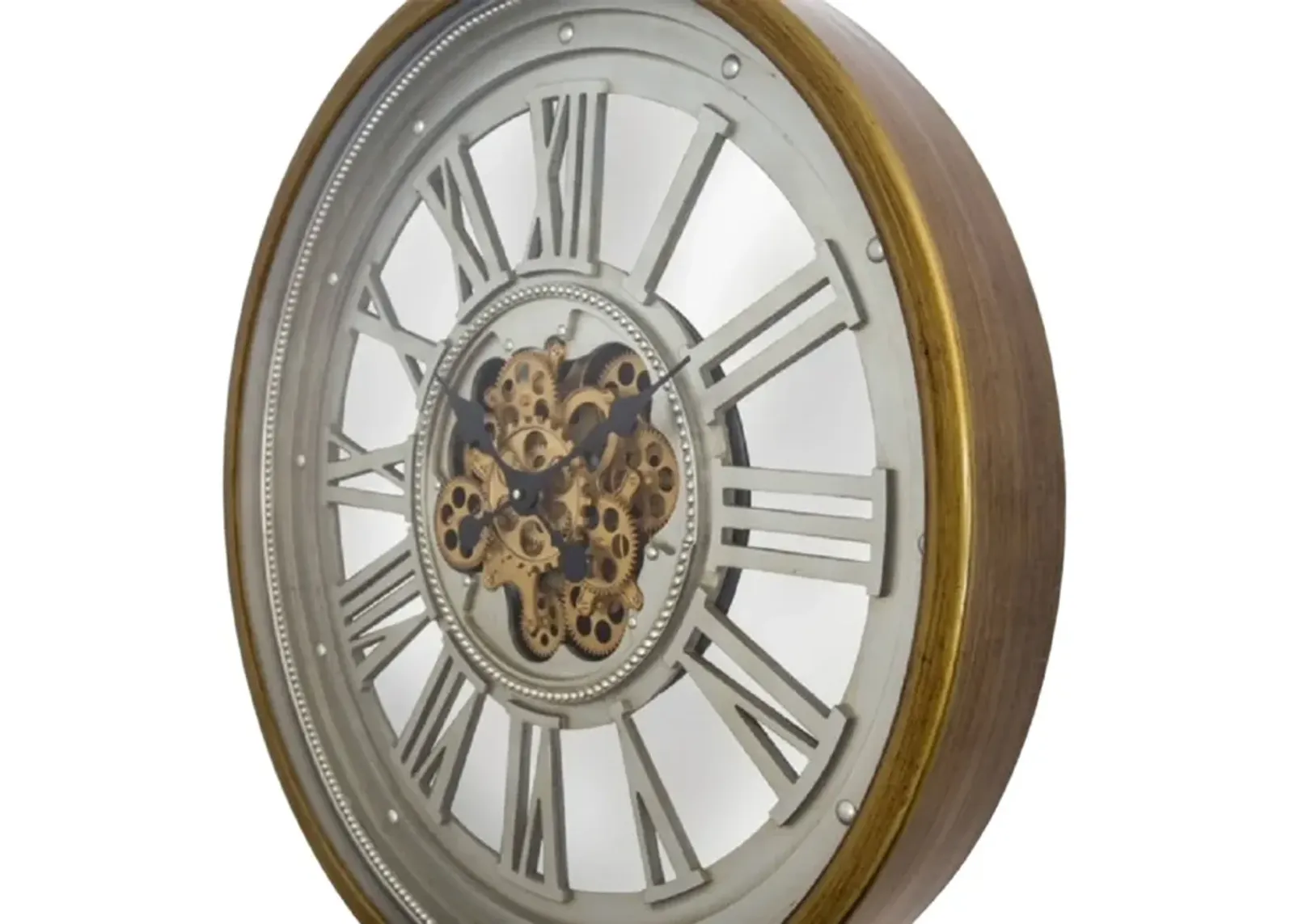 Pewter Gear Clock