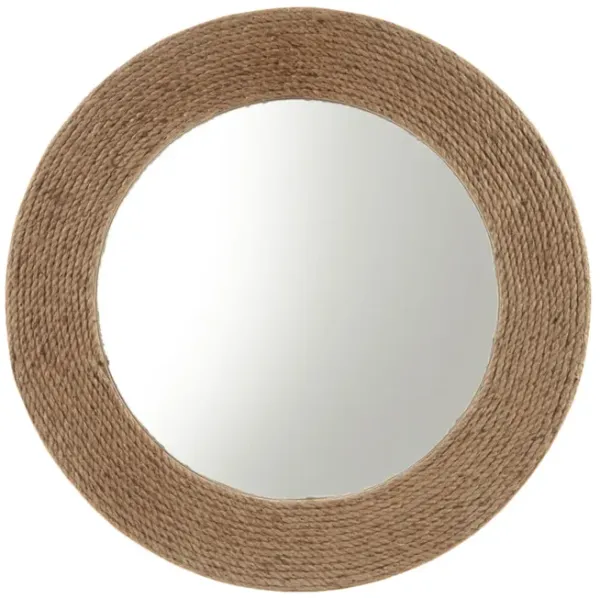Cove Jute Mirror