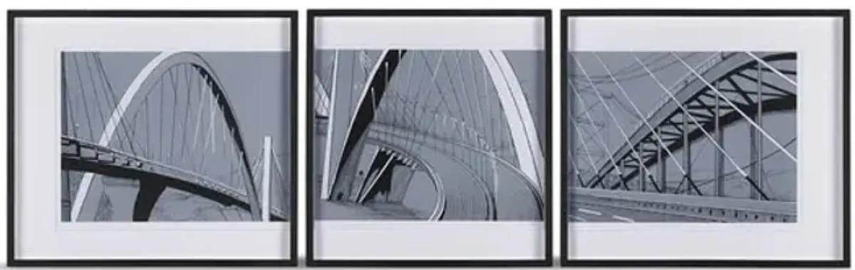 Bridge Framed Photographs - Set of 3