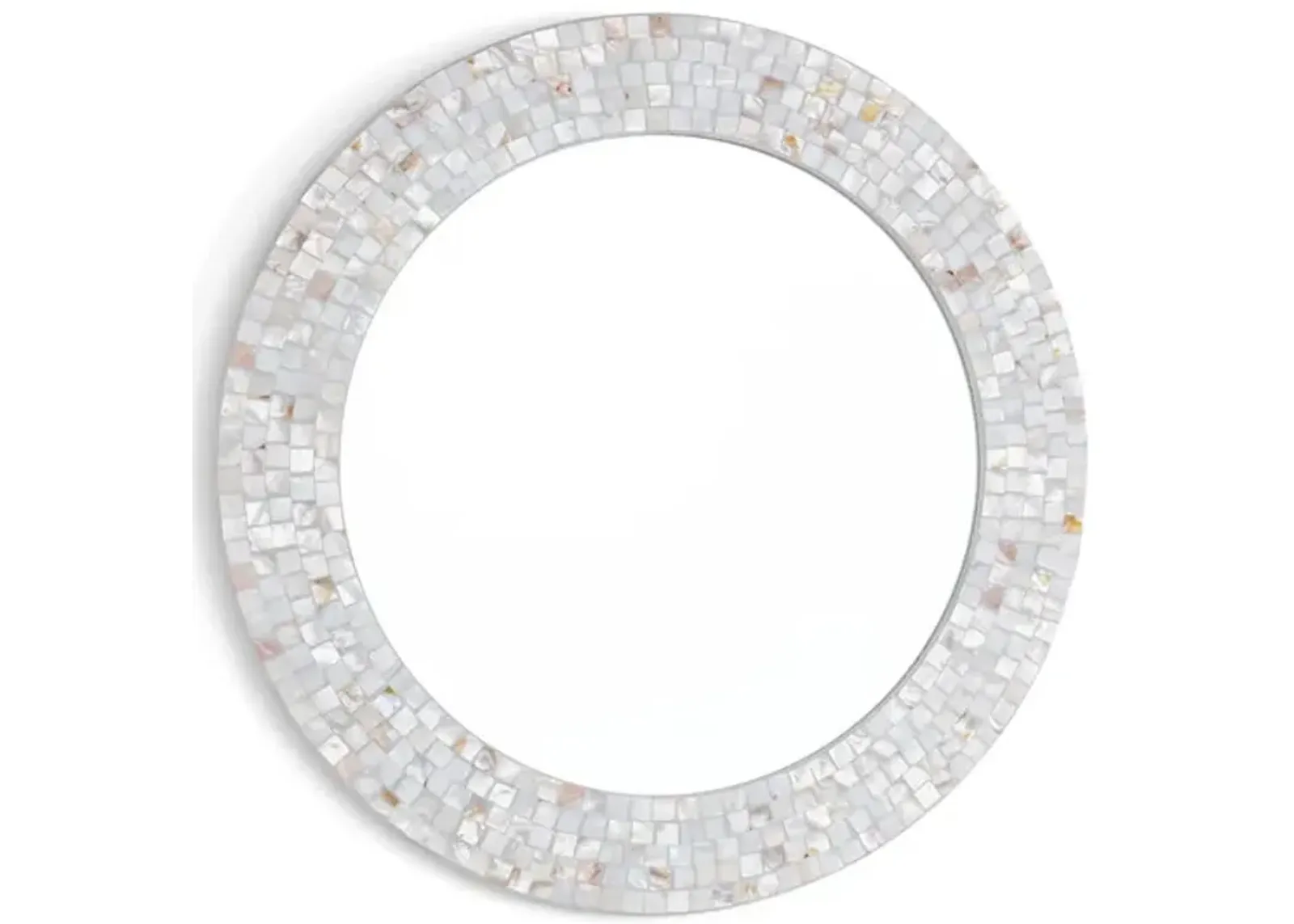 Mother Of Pearl Mosaic Mirror