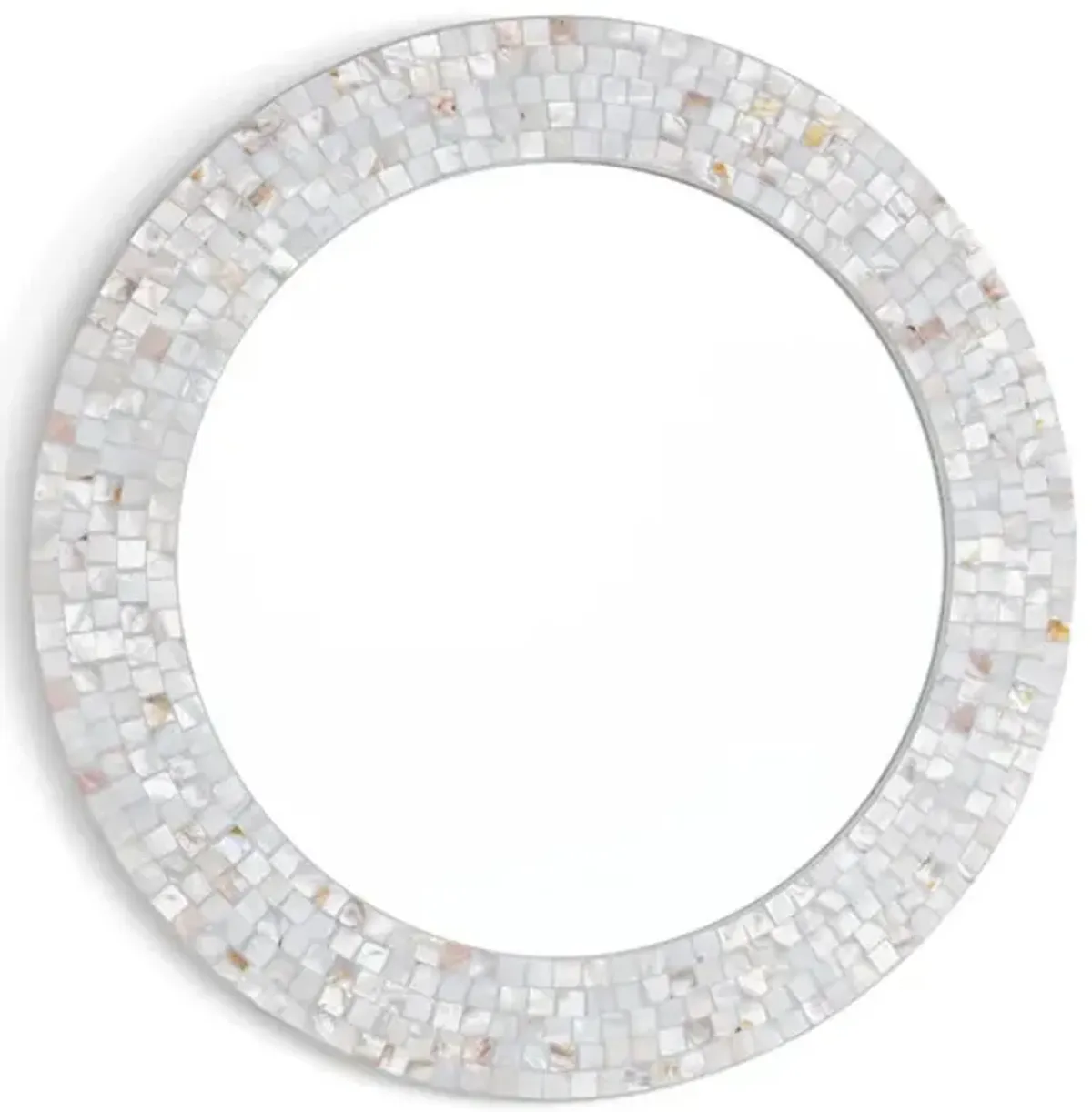 Mother Of Pearl Mosaic Mirror