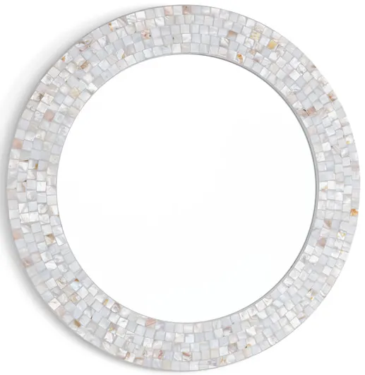 Mother Of Pearl Mosaic Mirror