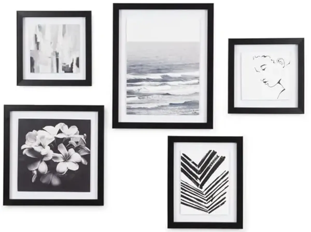 5 Piece Framed Art Set