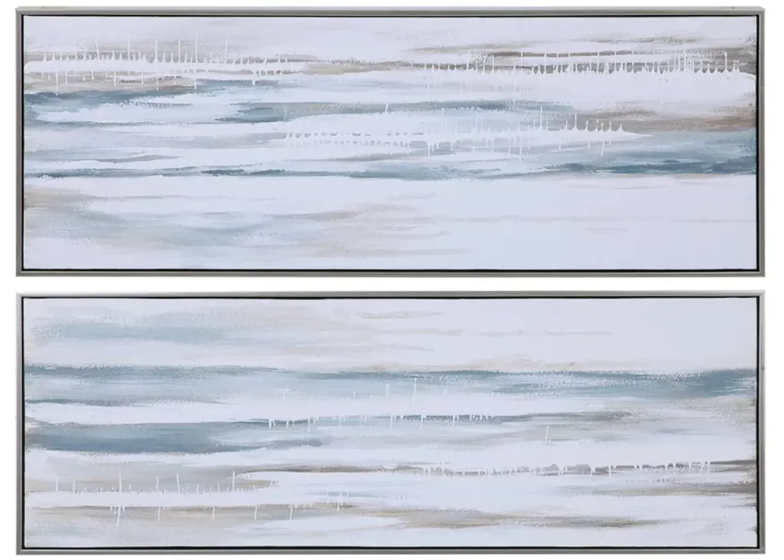 Set of 2 Canvases Drifting