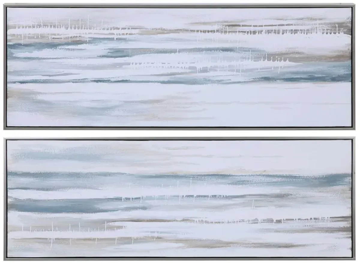 Set of 2 Canvases Drifting