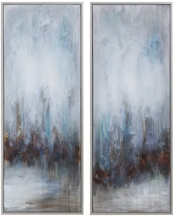Rainy Days Canvas Art - Set of 2