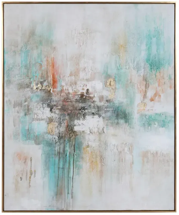 Vibrant Expression Framed Canvas Art