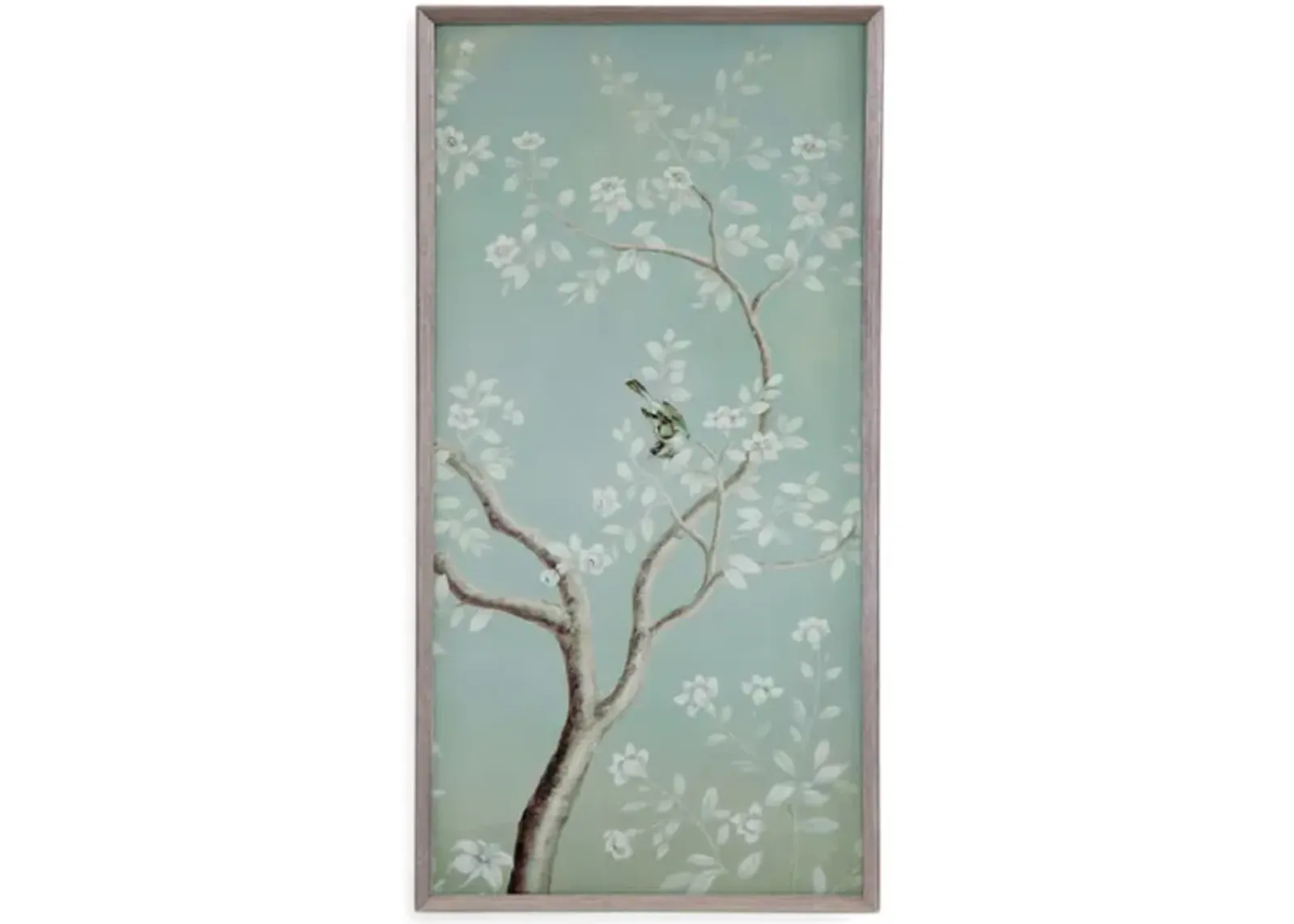 Birds   Flowers II Framed Paper Print