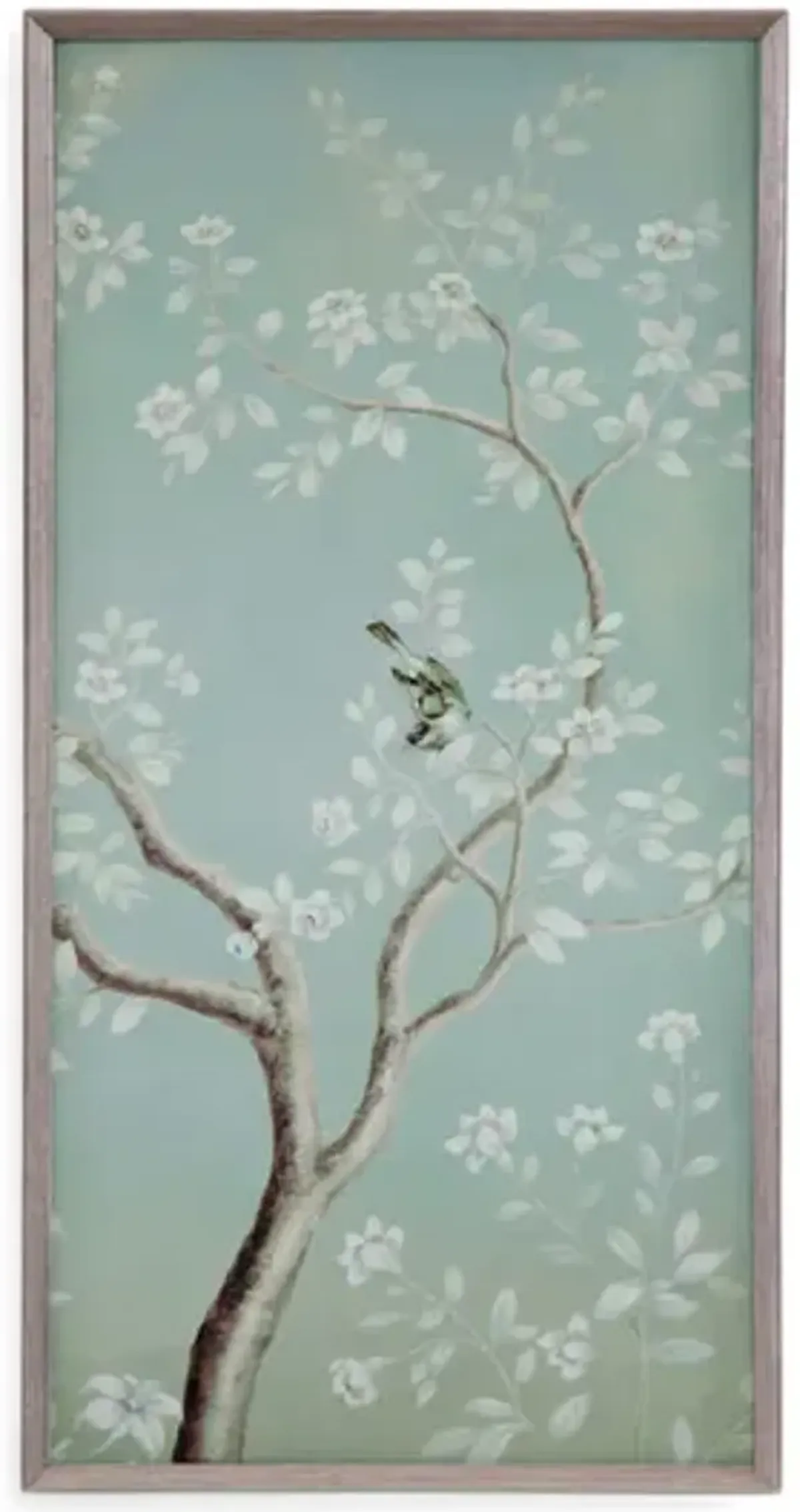 Birds   Flowers II Framed Paper Print