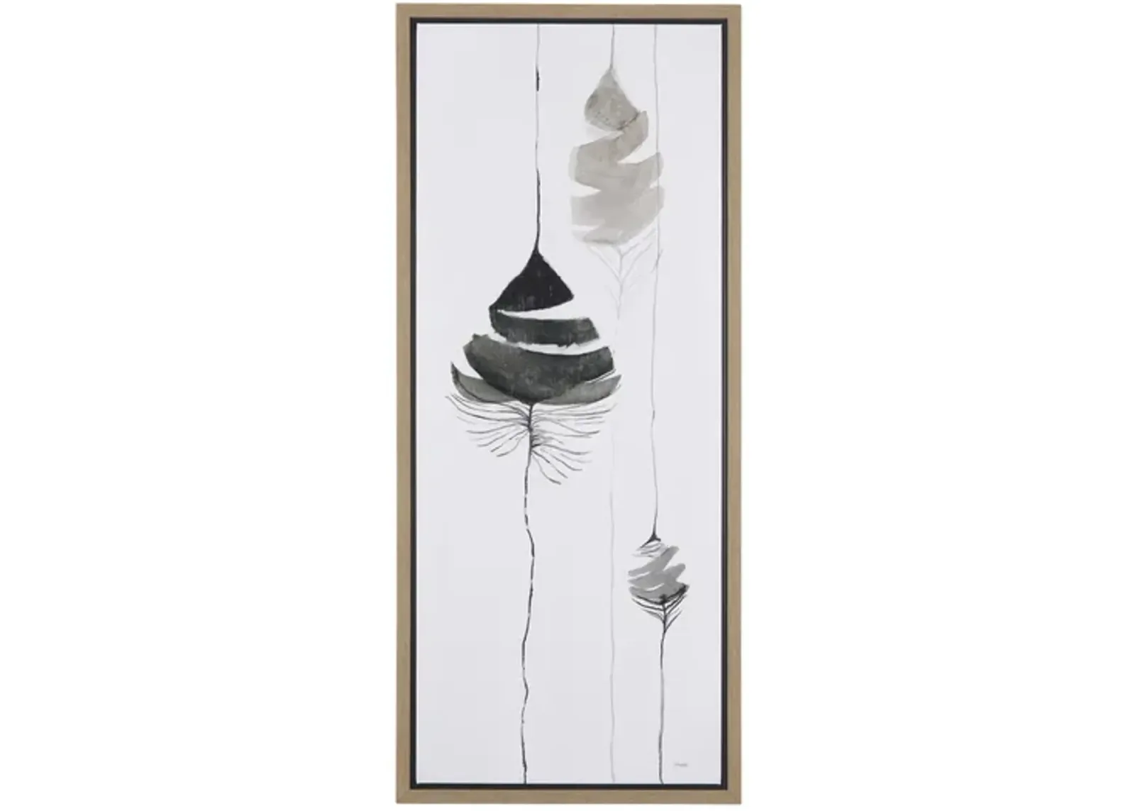 Rain Of Leaf II Framed Artwork