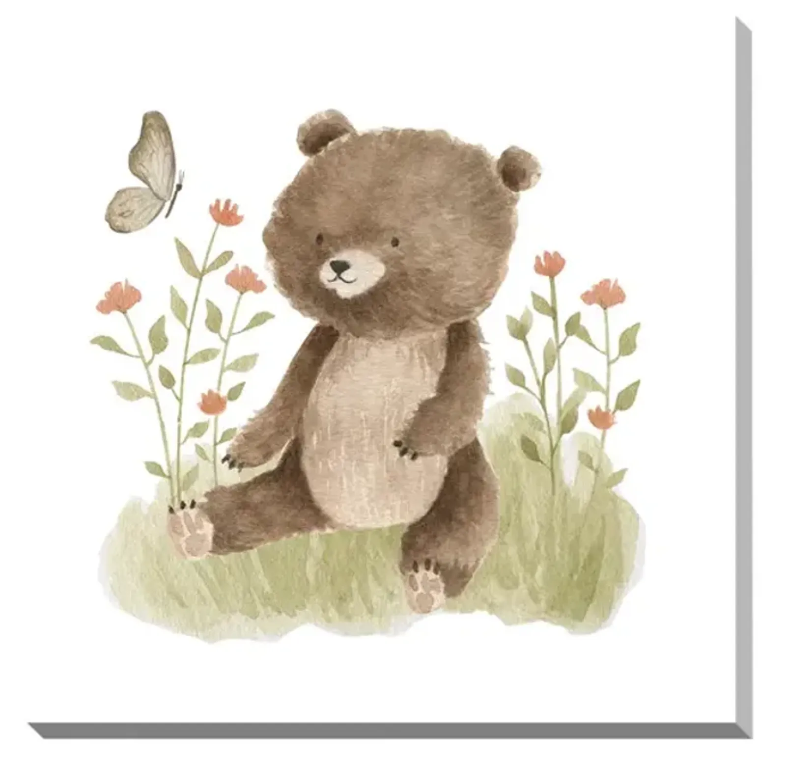 Cute Bear Canvas Art