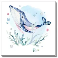 Wendy Whale Canvas Art