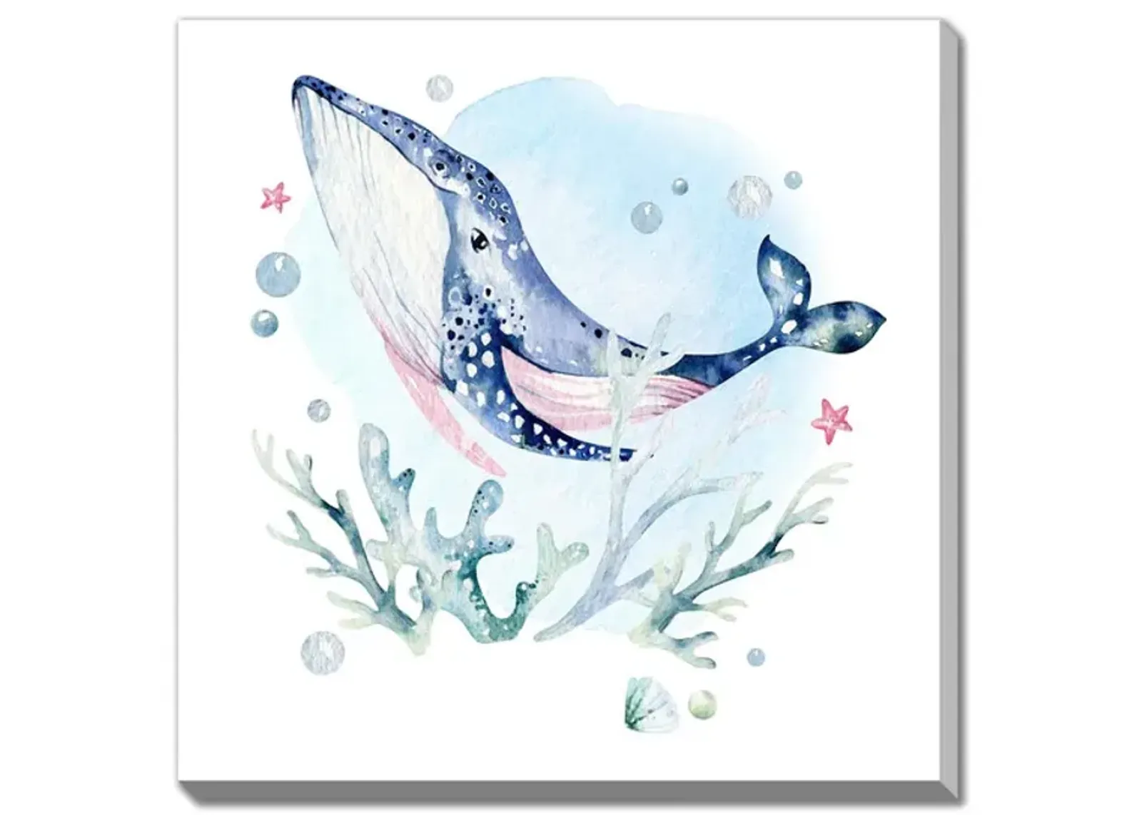 Wendy Whale Canvas Art