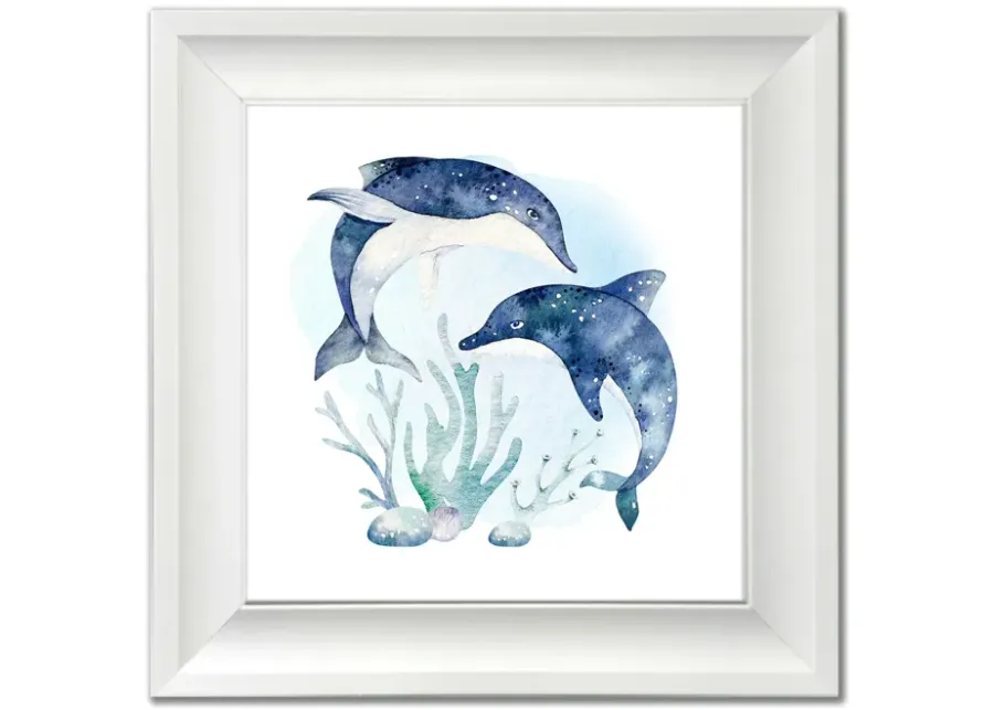 Danny Dolphin Framed Art