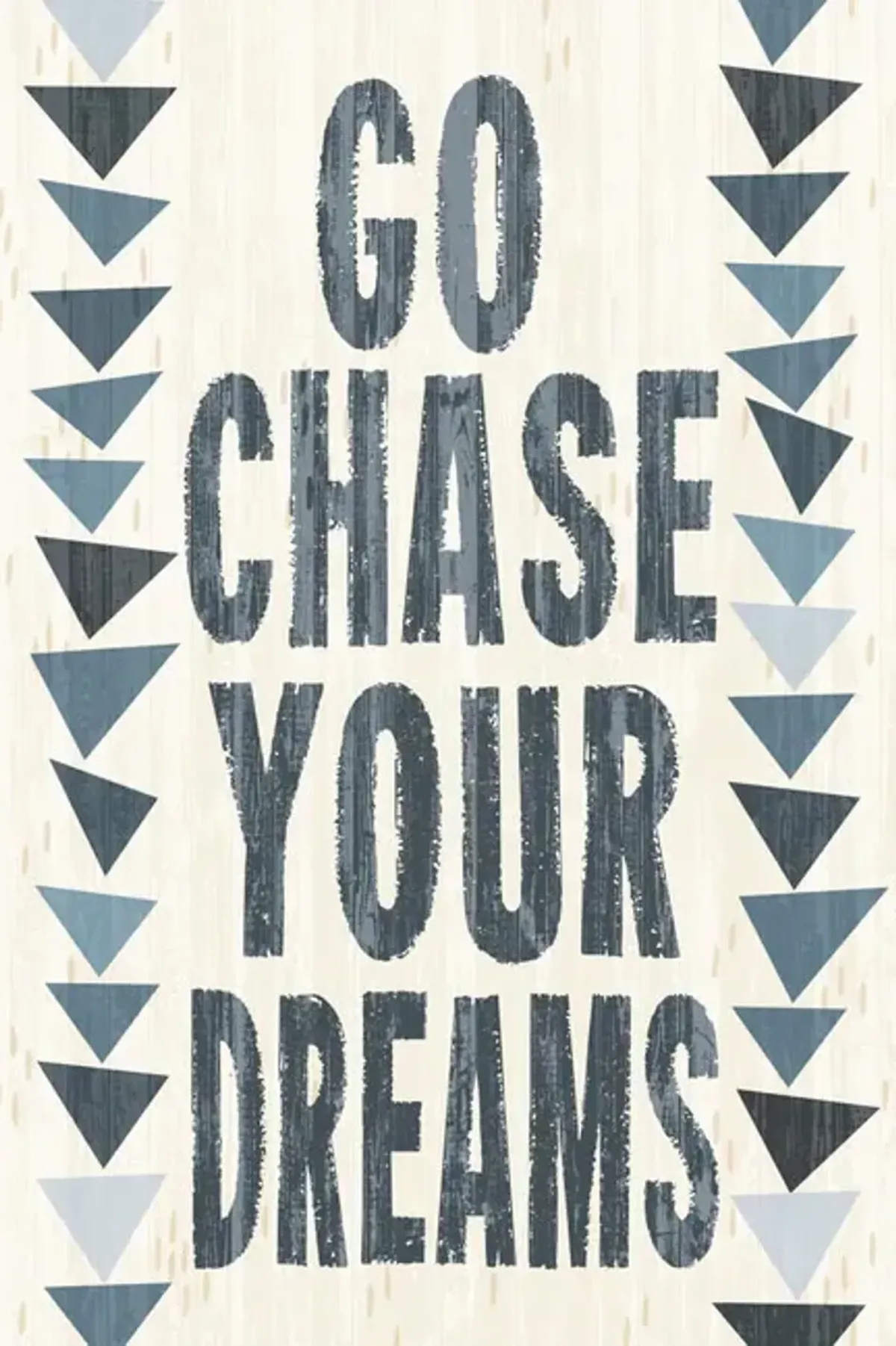 Go Chase Your Dreams Canvas Art