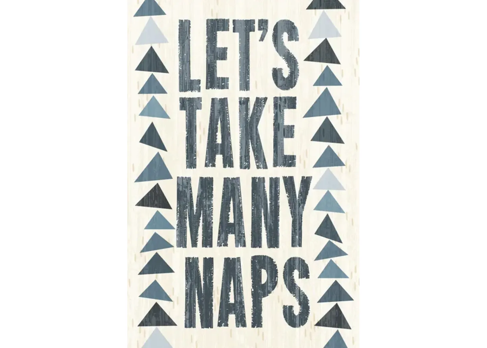 Let S Take Naps Canvas Art