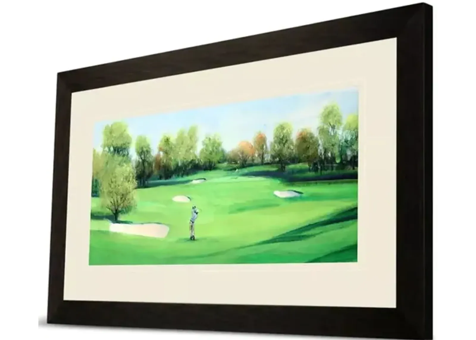 Fairway Shot II Framed Art