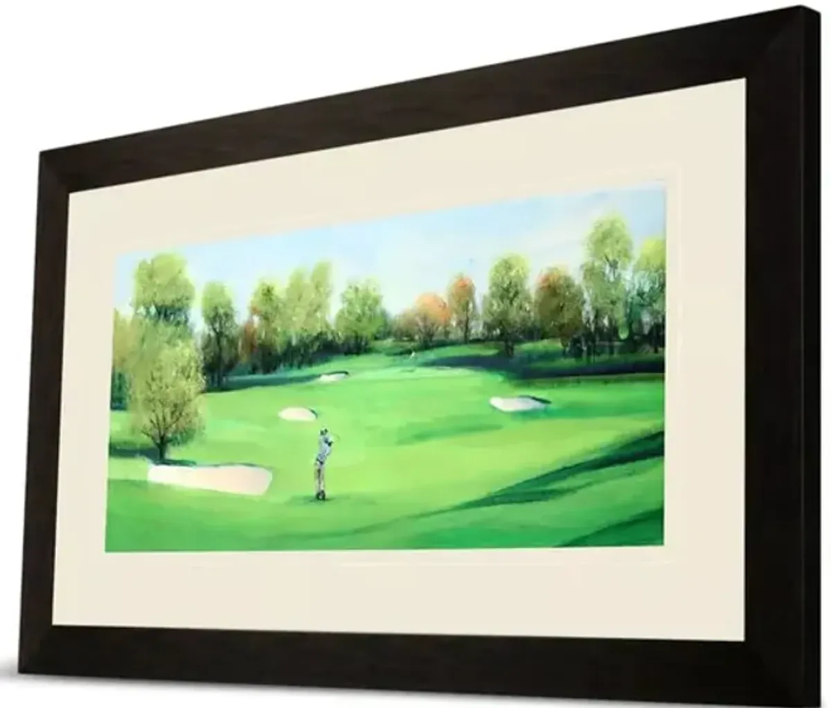 Fairway Shot II Framed Art