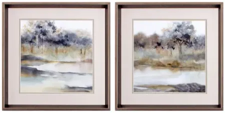 Silent Waters Set of 2 Framed Prints