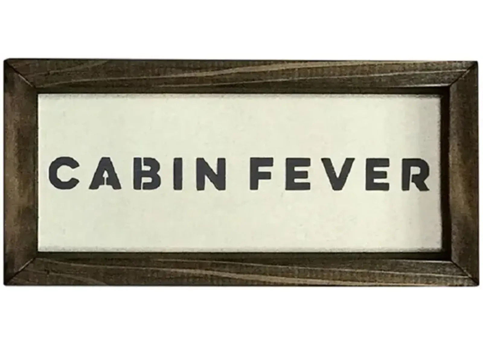 Cabin Fever Framed Art