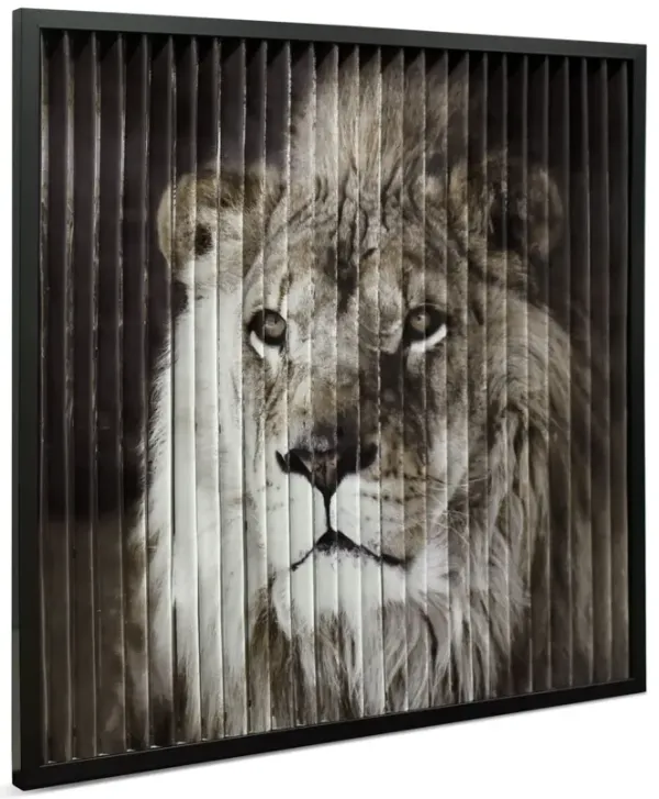 Lion Elephant Double Art