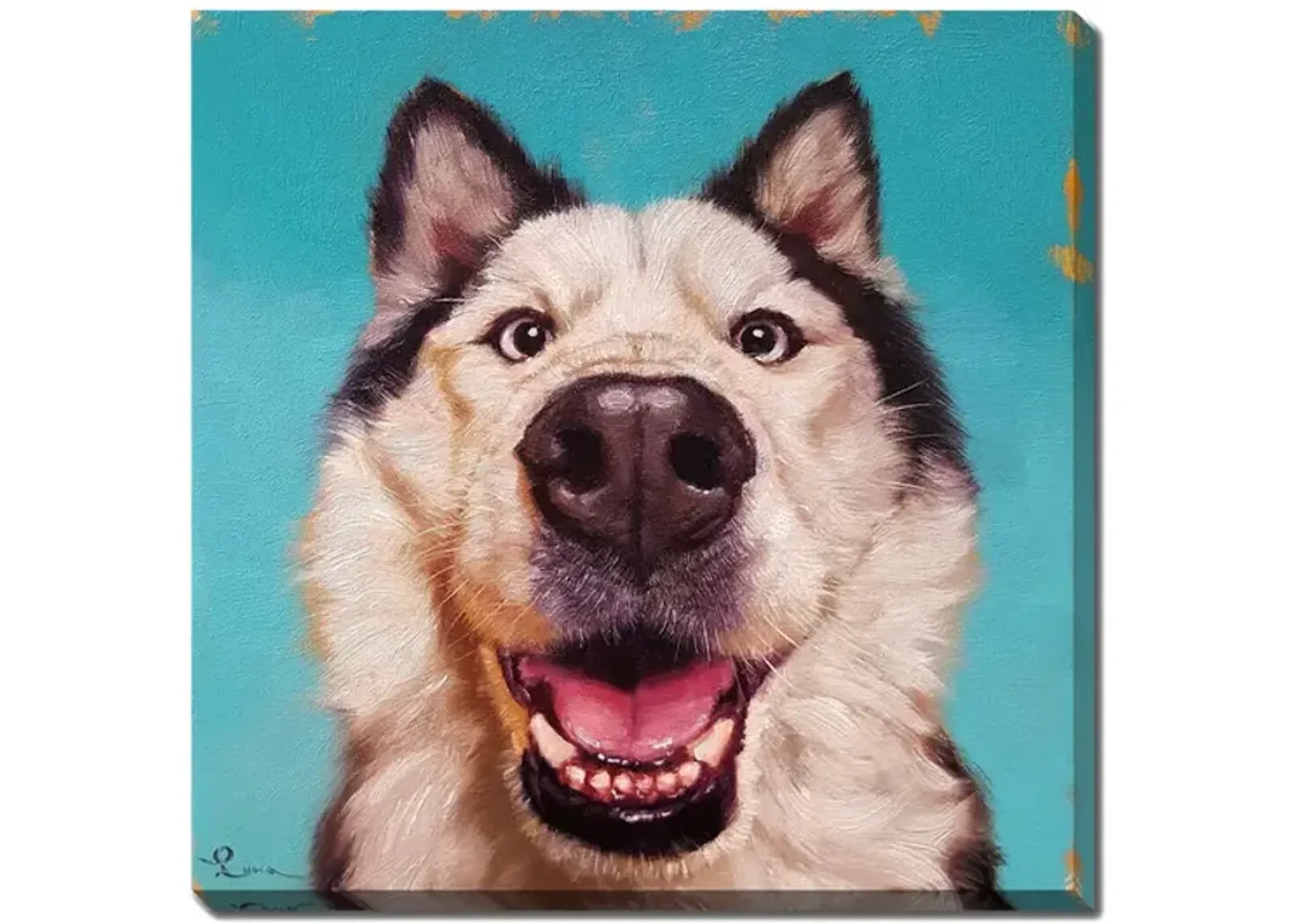 Husky Nose 10 Canvas Art