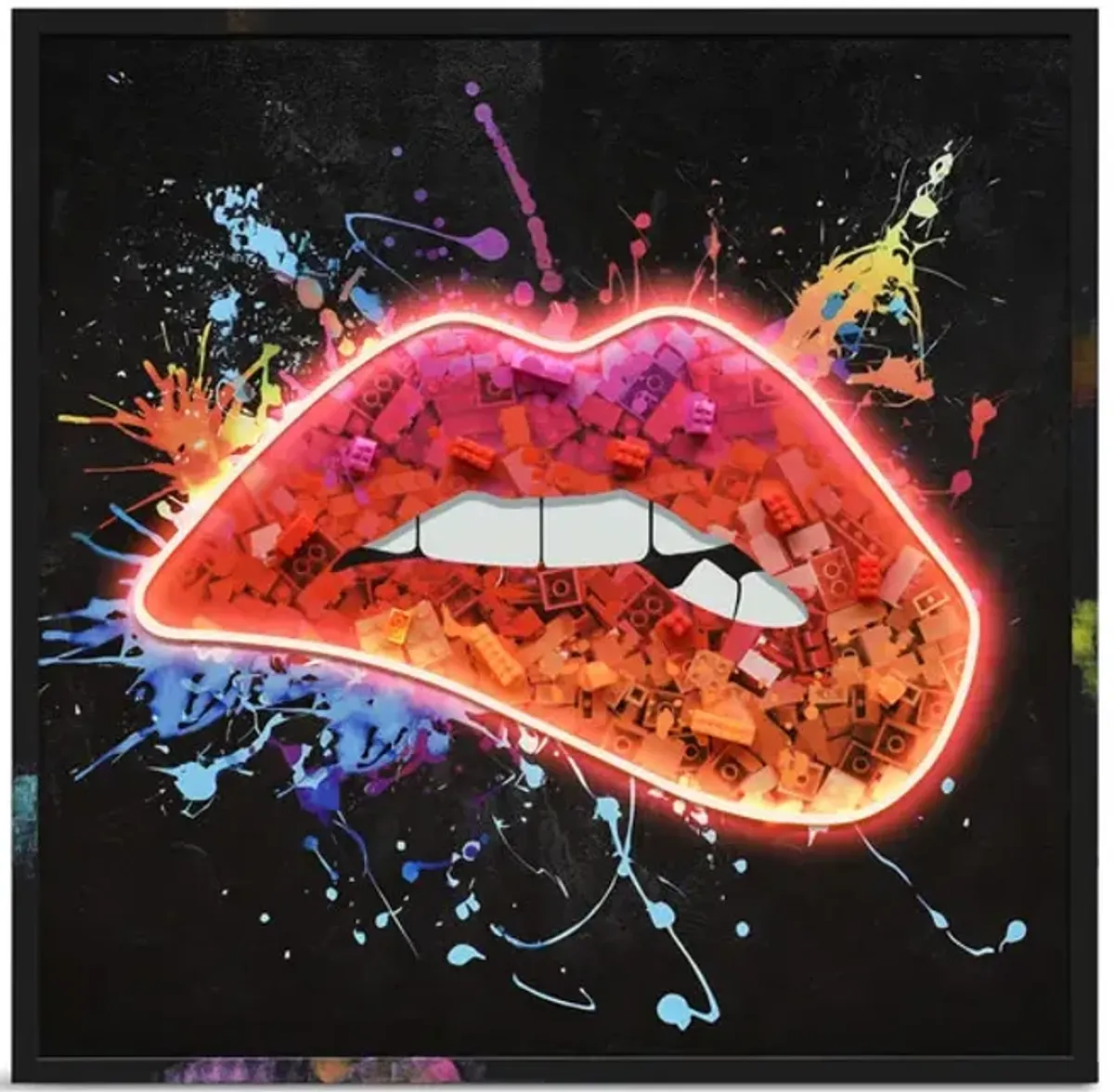 Tell Me Stud LED Art