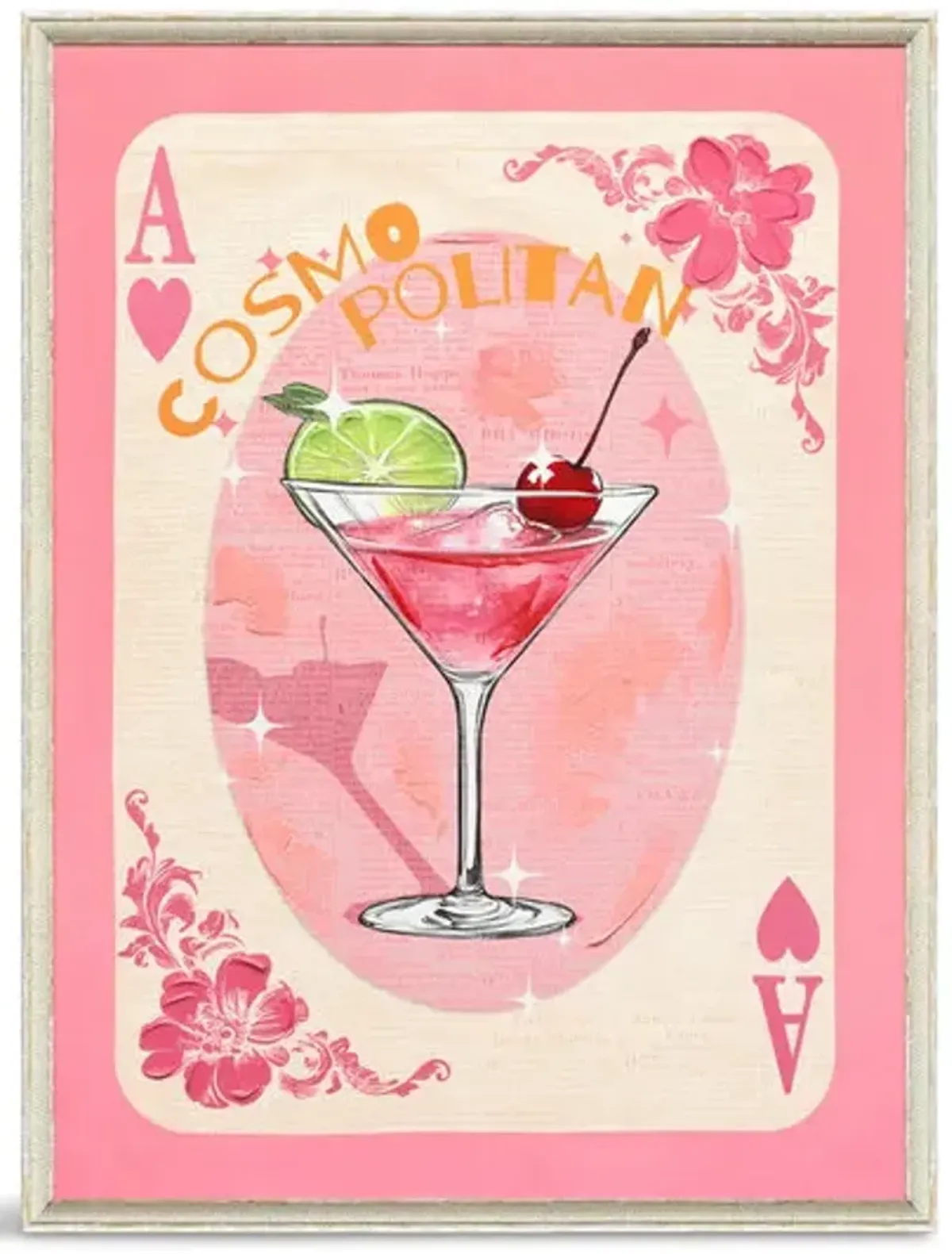 Cosmopolitan Framed Art