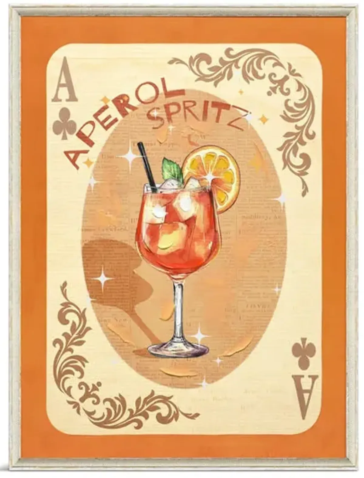 Aperol Spritz Framed Art