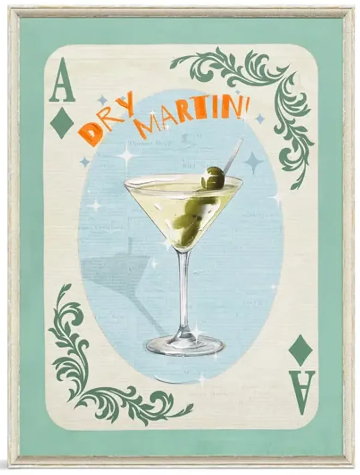 Dry Martini Framed Art
