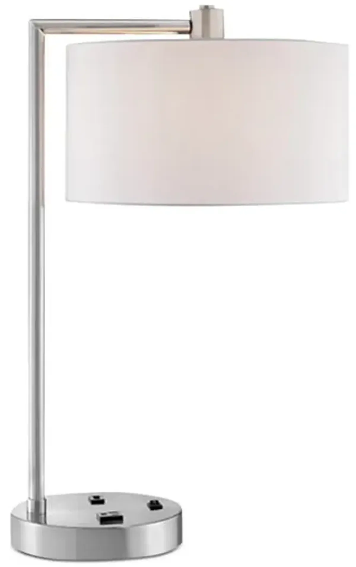 Lexiana Table Lamp With Outlet And USB