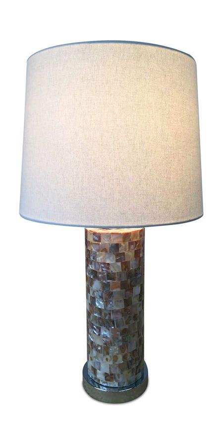 Mother of Pearl Shell Lamp