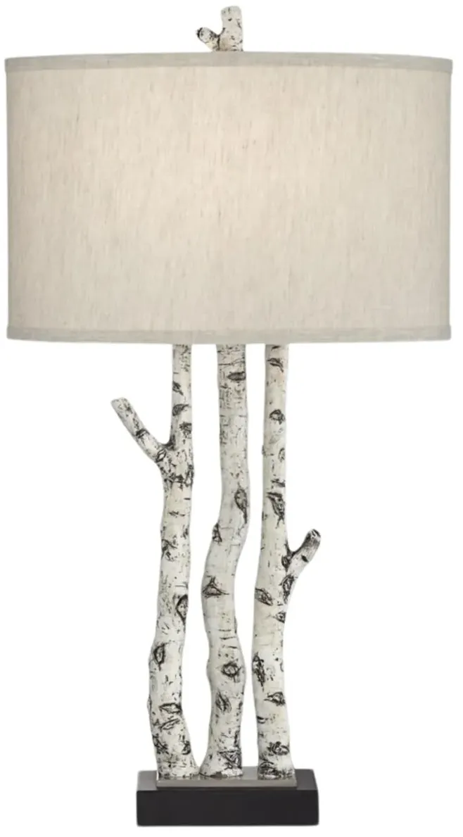 Birch Tree Branch Table Lamp