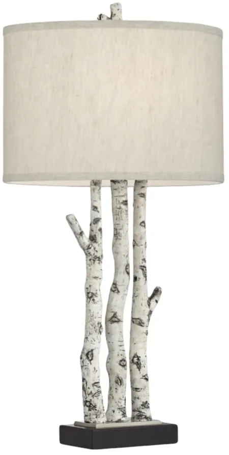 Birch Tree Branch Table Lamp