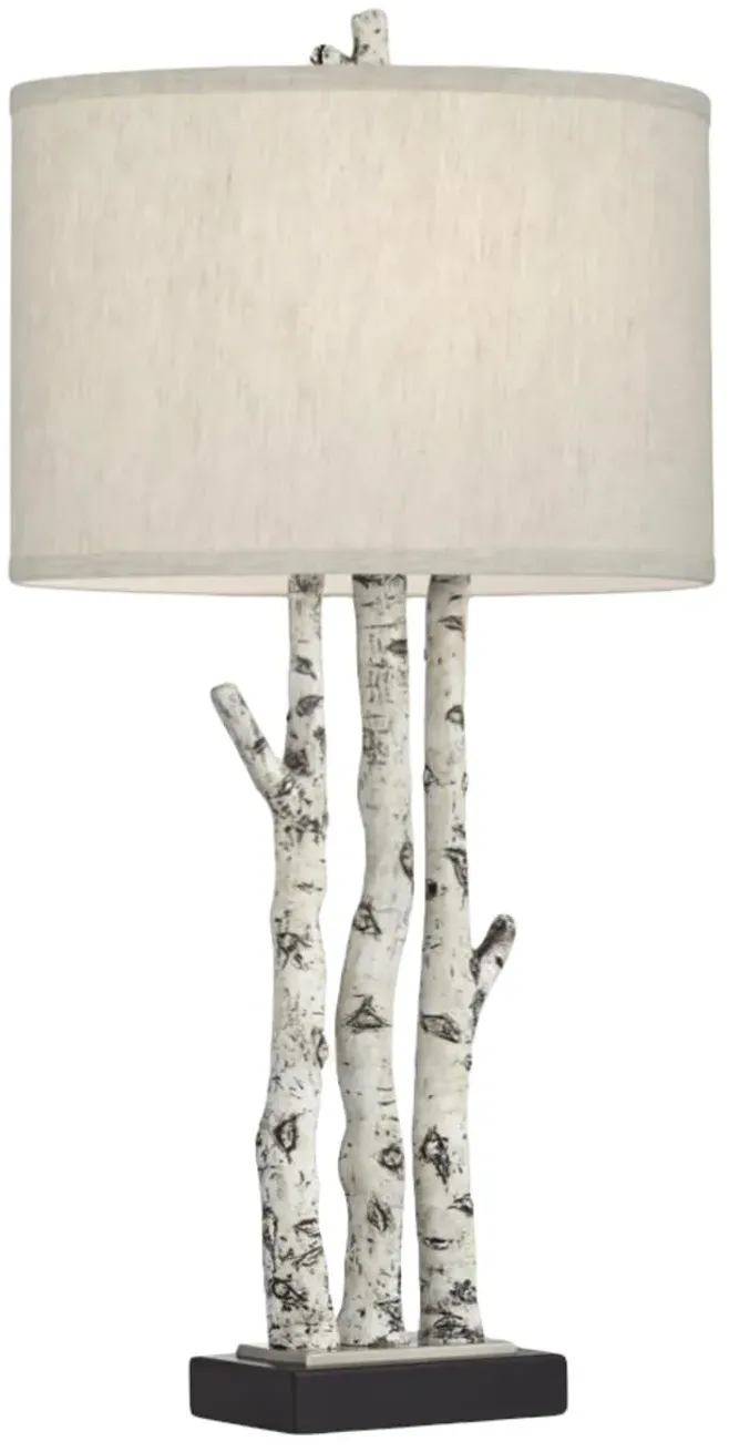 Birch Tree Branch Table Lamp