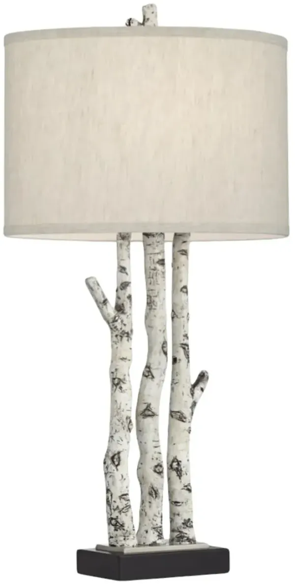 Birch Tree Branch Table Lamp