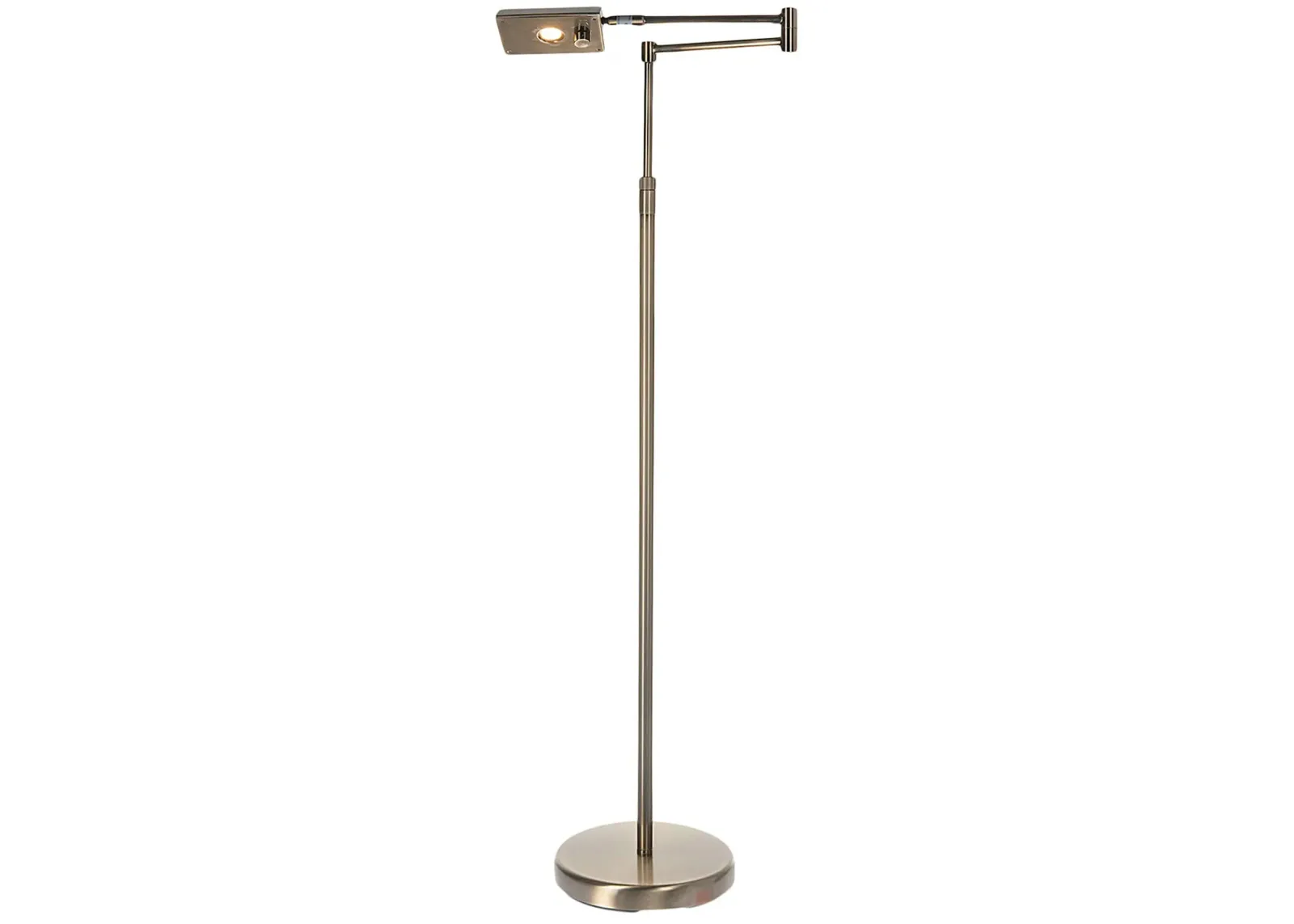 Pharma Floor Lamp - Antique Brass